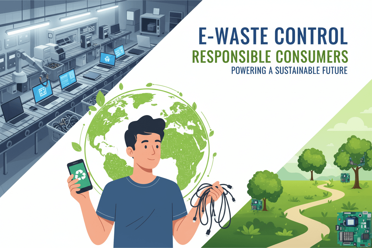 E-Waste Control Starts With Responsible Consumers