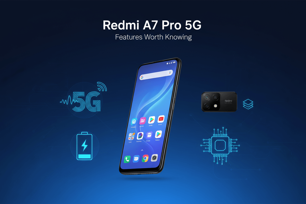 Redmi A7 Pro 5G Features Worth Knowing