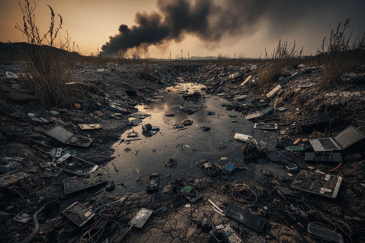 Improper Disposal Of Gadgets Harms Environment
