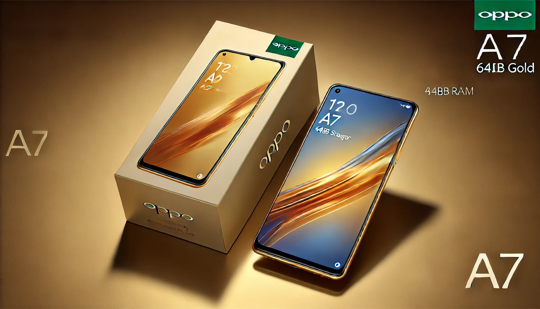 Oppo A7 64GB 4GB RAM Glaring Gold Review: A1 Grade Performance and Style Unveiled