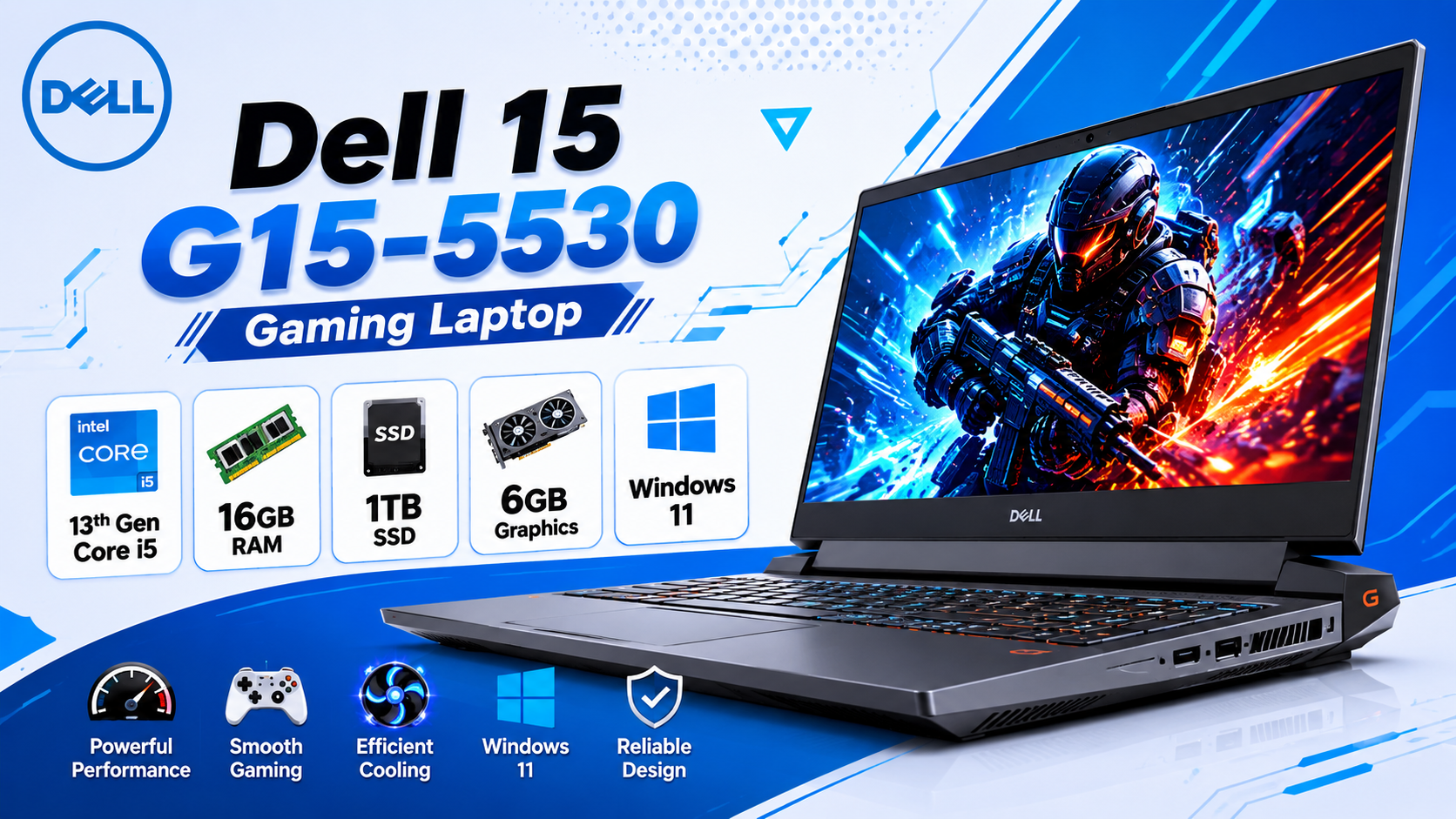 Dell G15-5530 Specs and Performance Tested