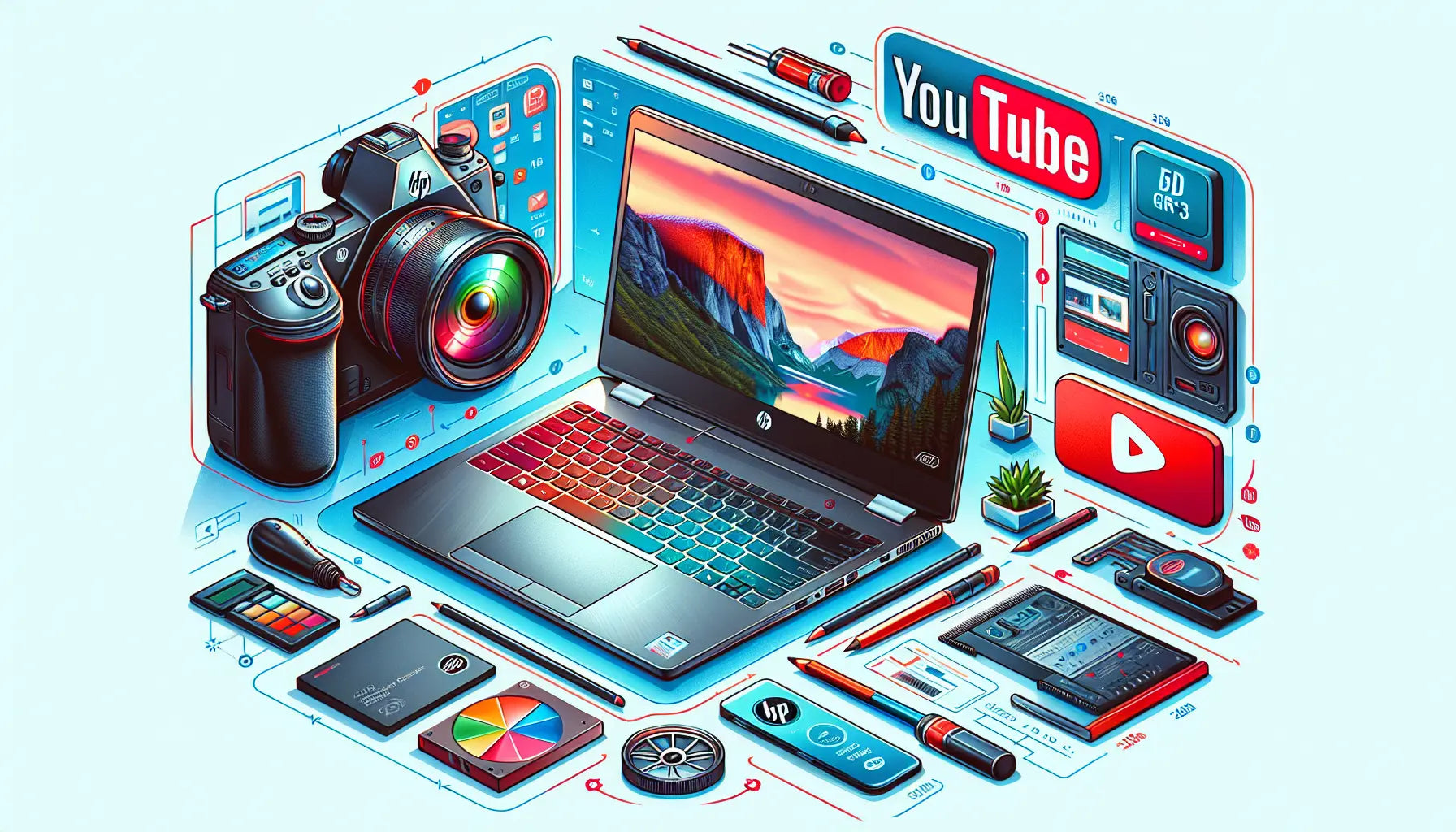 HP EliteBook 840 G3, I5 6th Gen Laptop: Workhorse for YouTubers