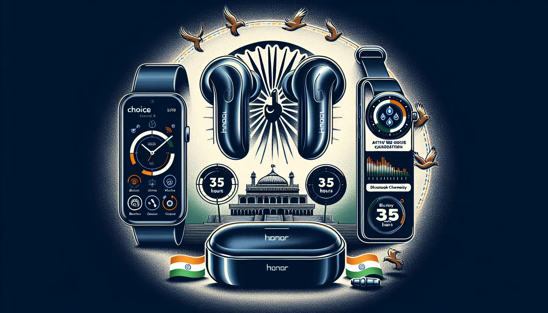 Honor Choice Earbuds X5 And Choice Watch Debut In India: Price, Specs