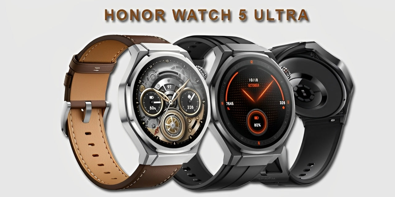 Track Heart Rate Anywhere with Honor Watch 5 Ultra Waterproof Design