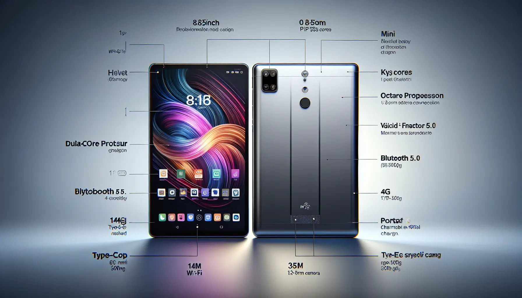 Teclast M50 Mini: Octa-core Power, 5000mAh Battery, Pocket-Sized Tablet