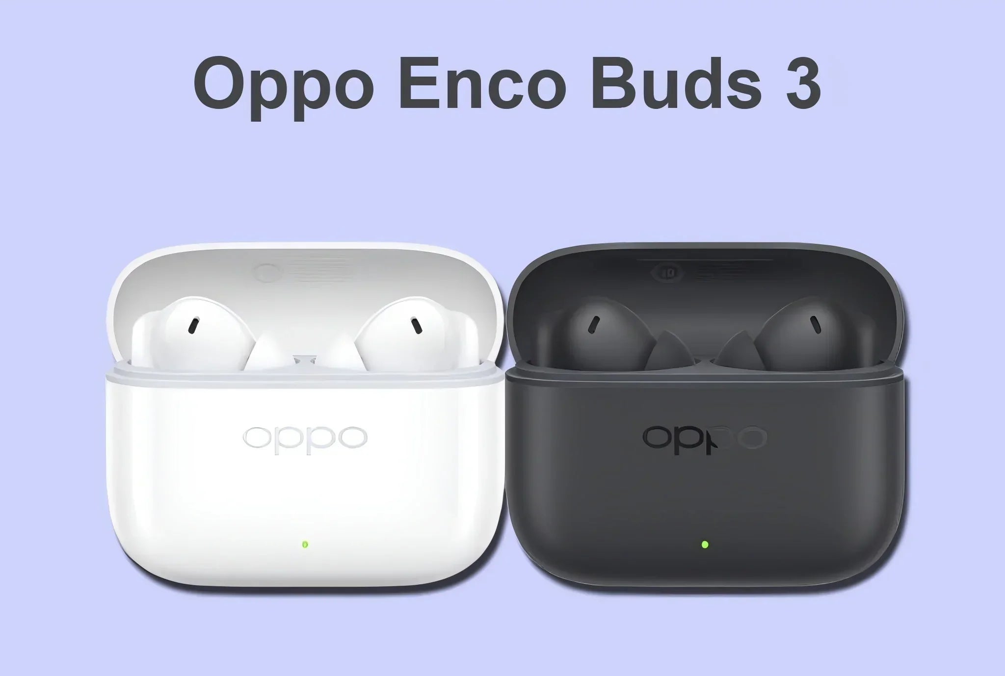 Lightweight OPPO Enco Buds 3 fit comfortably in your ears
