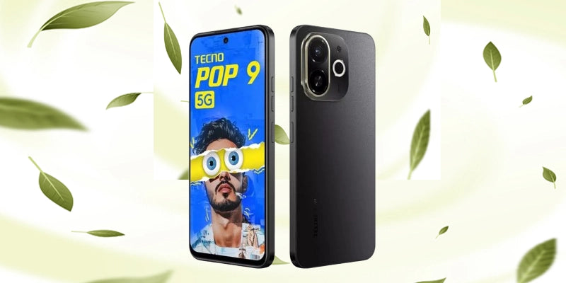 Tecno Pop 9 5G arrives with Dimensity 6300, 120Hz screen, and 48MP camera