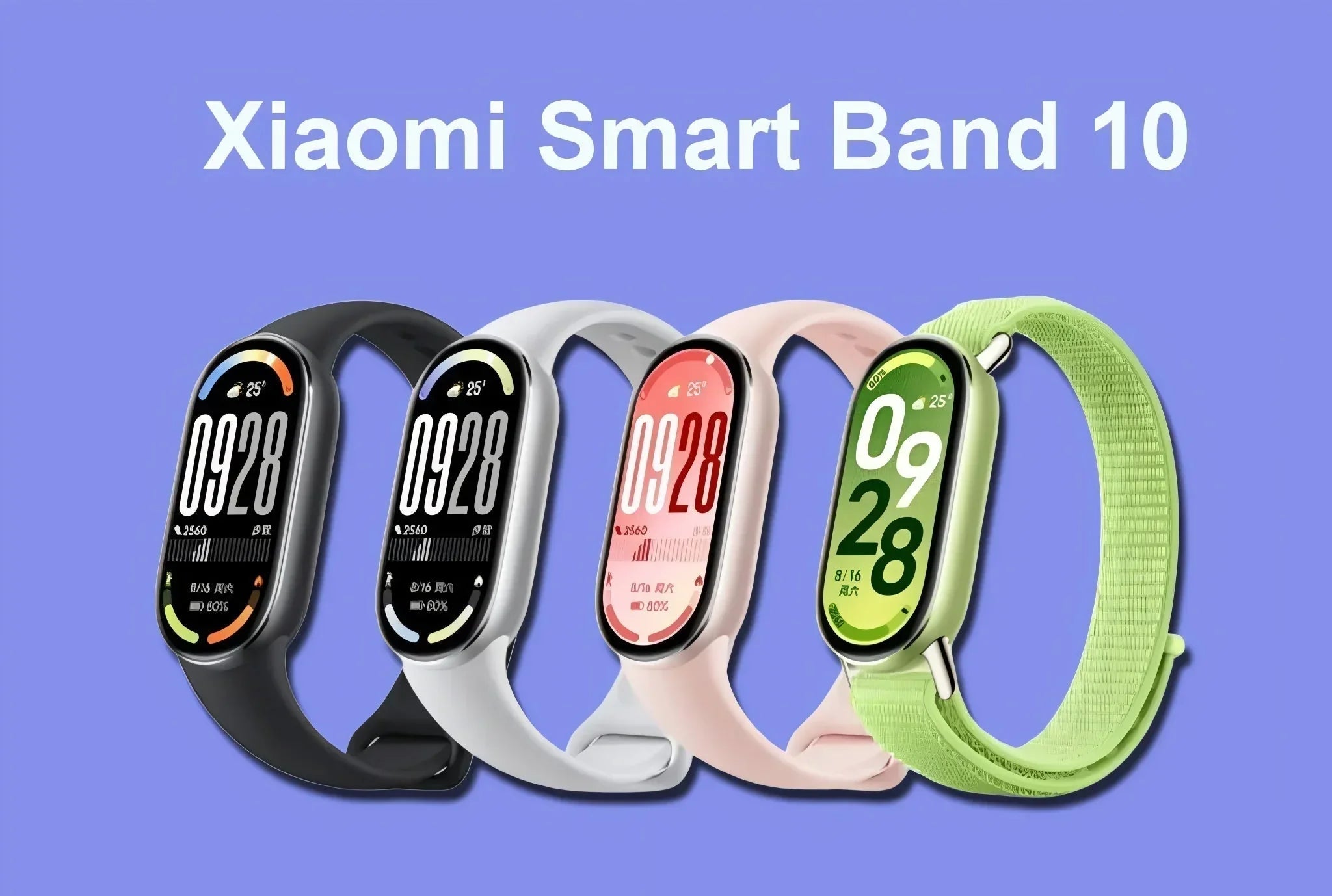 Xiaomi Smart Band 10 : Control music easily