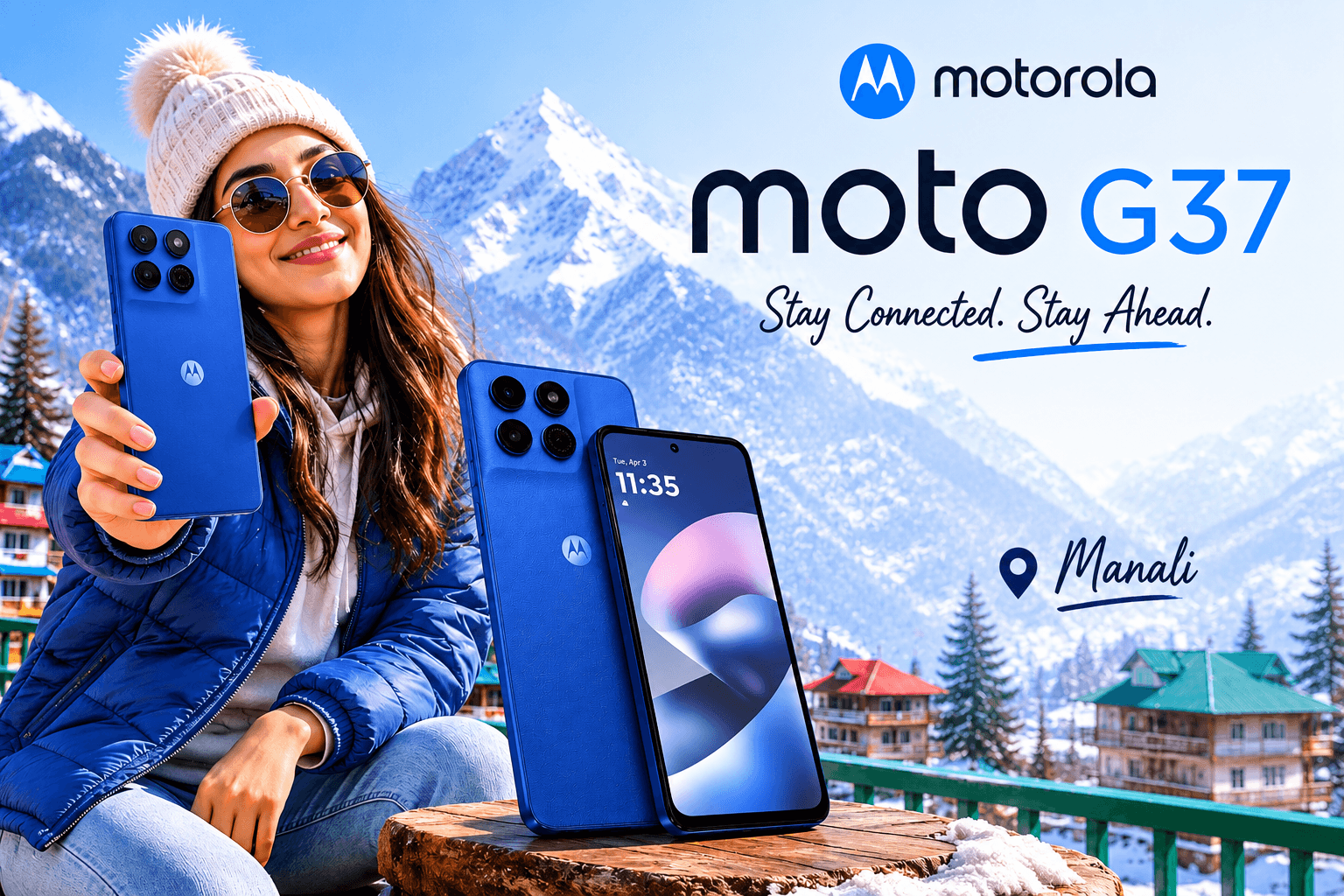 Motorola Moto G37 Design And Display