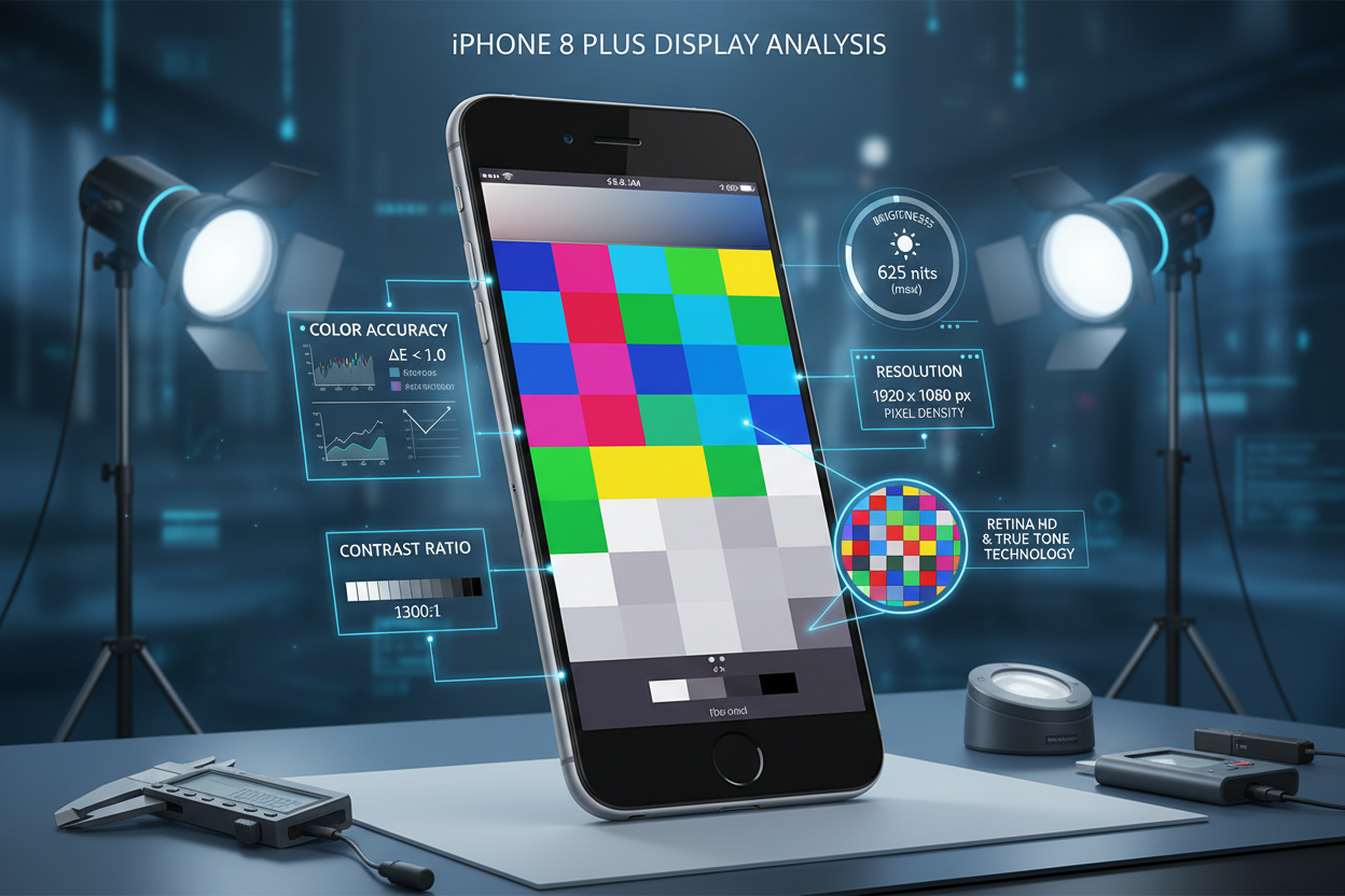 Apple iPhone 8 Plus Display Quality In-Depth Analysis