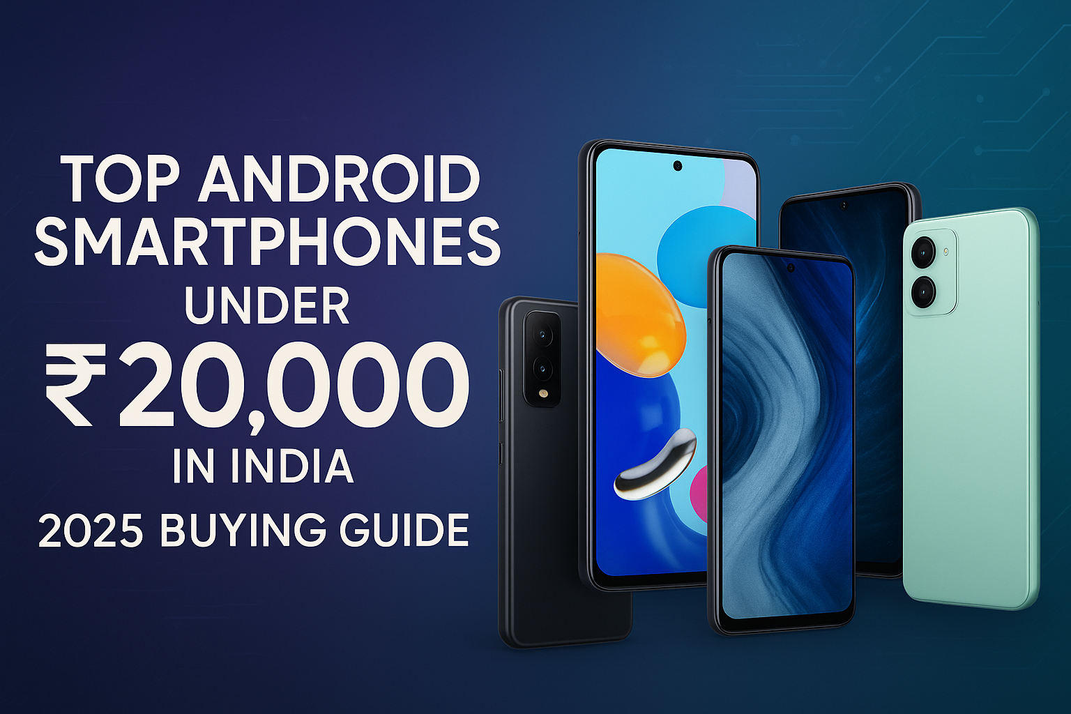 Discover the Top Android Smartphones Under ₹20,000 in India: Your Essential Buying Guide 2025
