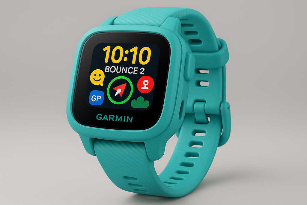 Garmin Bounce 2 Smartwatch Designed for Kids with Safety Features
