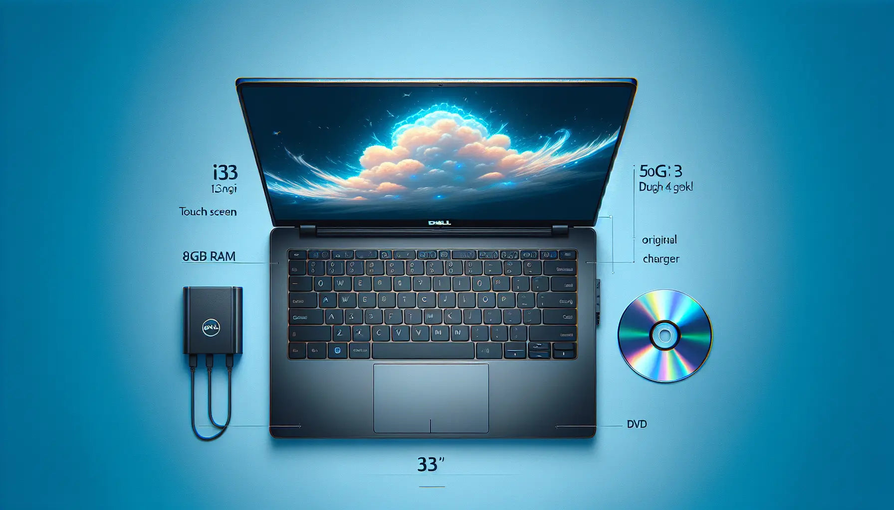 DELL LATITUDE E3340 I3 4th Gen 500GB,8GB Ram Laptop