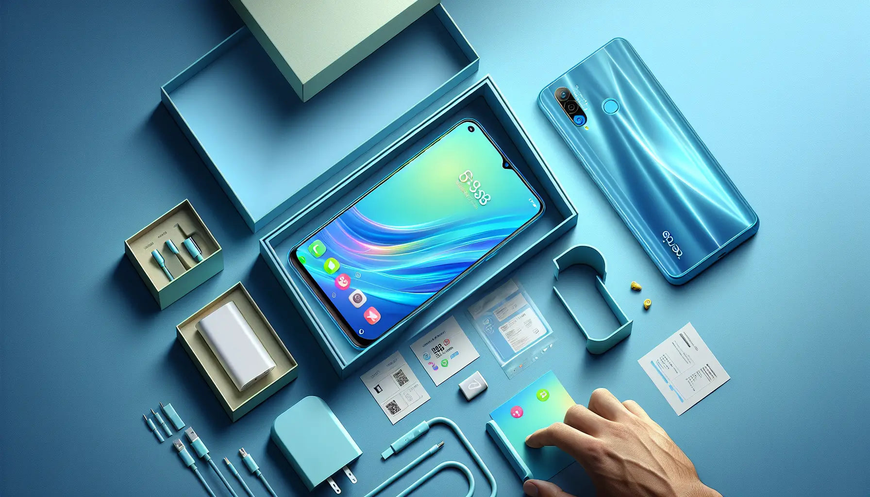 Unboxing and Review of the Realme C33 2023 64GB 4GB RAM Aqua Blue