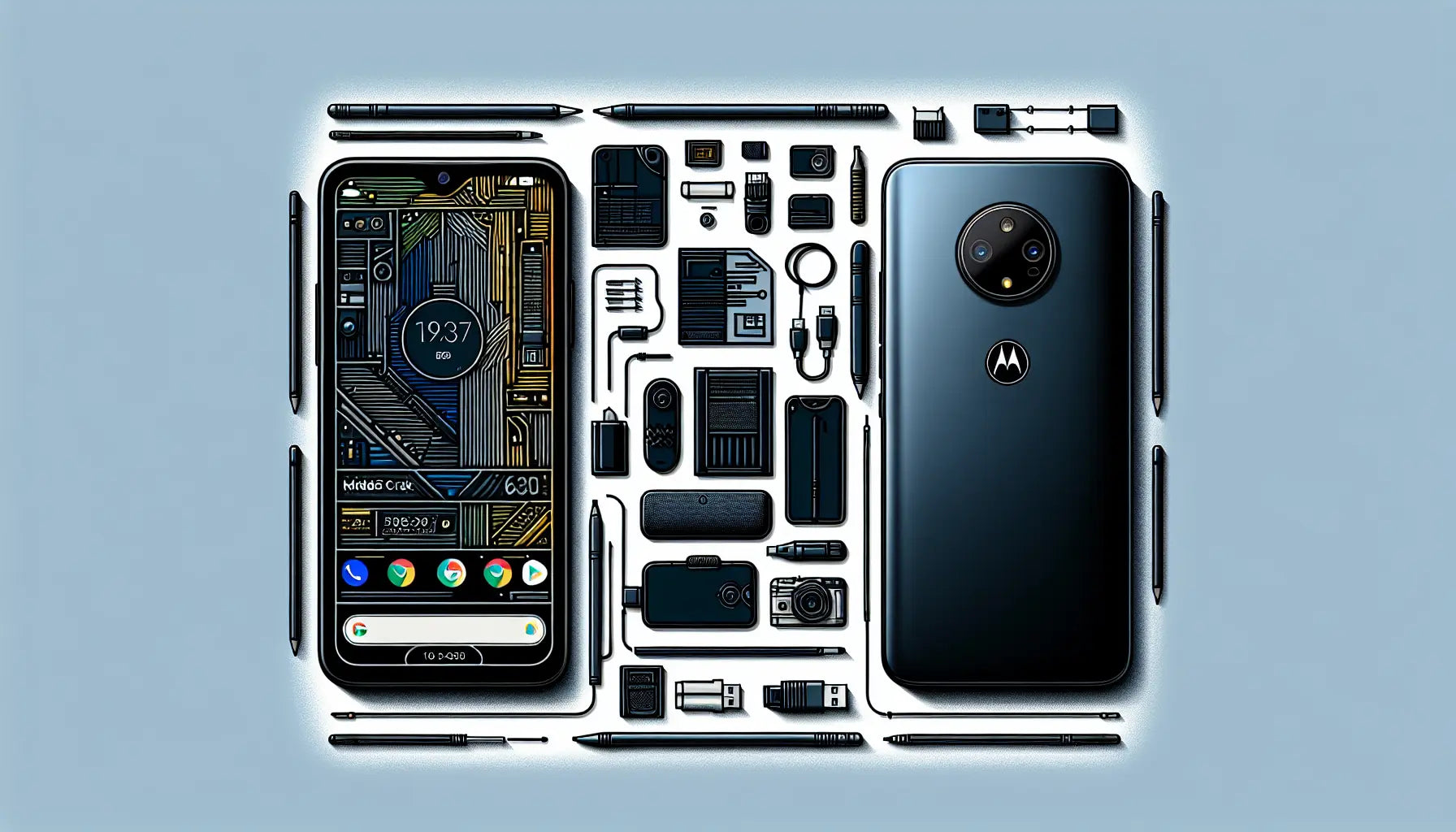 Motorola One Power Midnight Black and Affordable