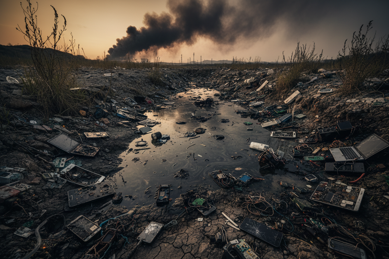 Improper Disposal Of Gadgets Harms Environment