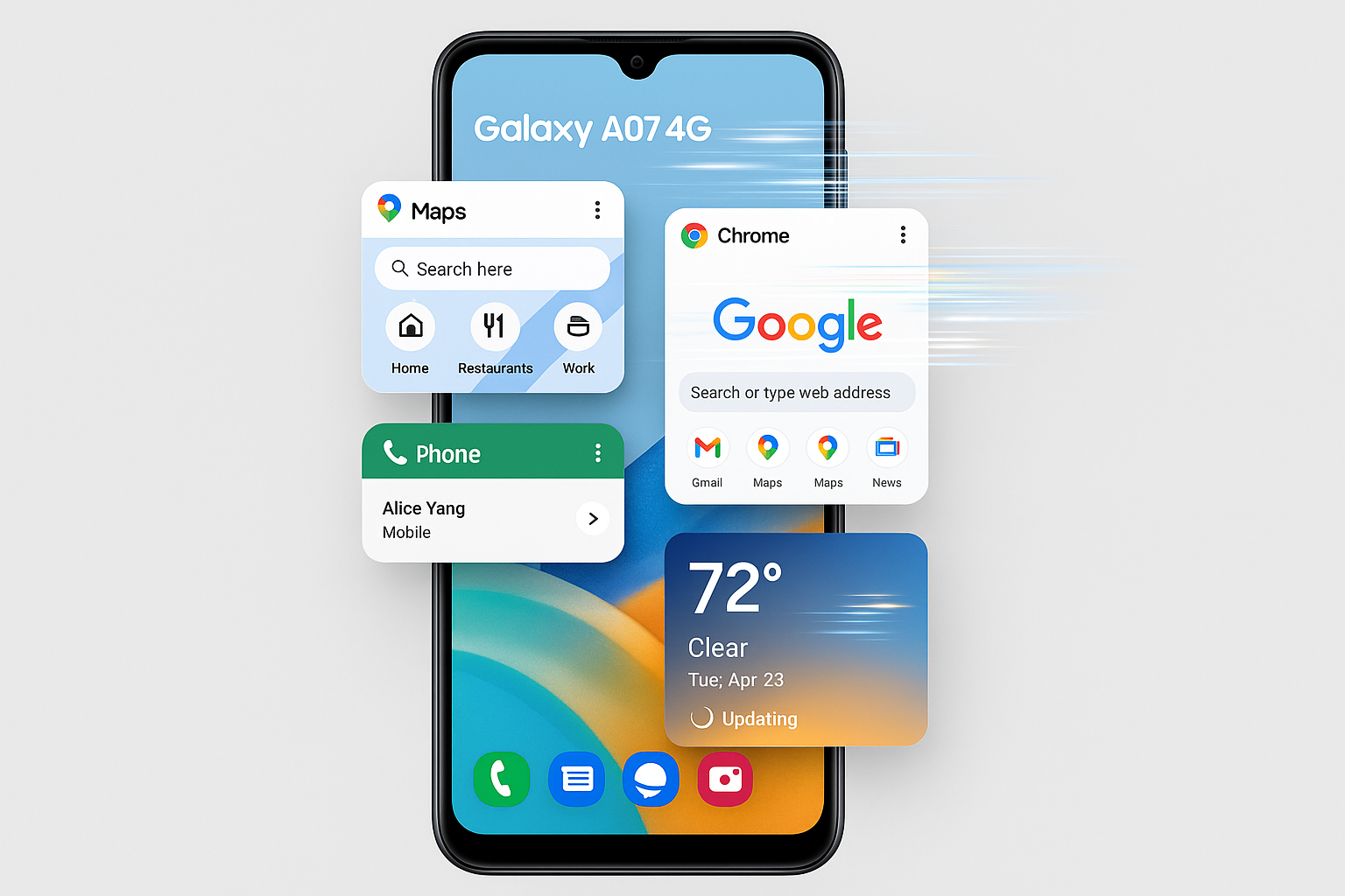 Samsung Galaxy A07 4G Ensures Smooth Multitasking and Reliable Speed