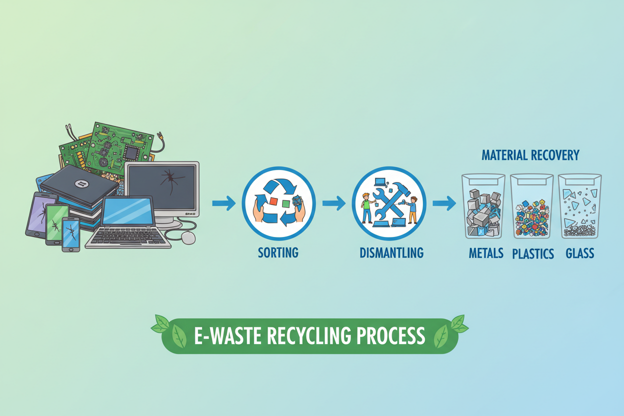What Is E-Waste Recycling and How Is It Done?