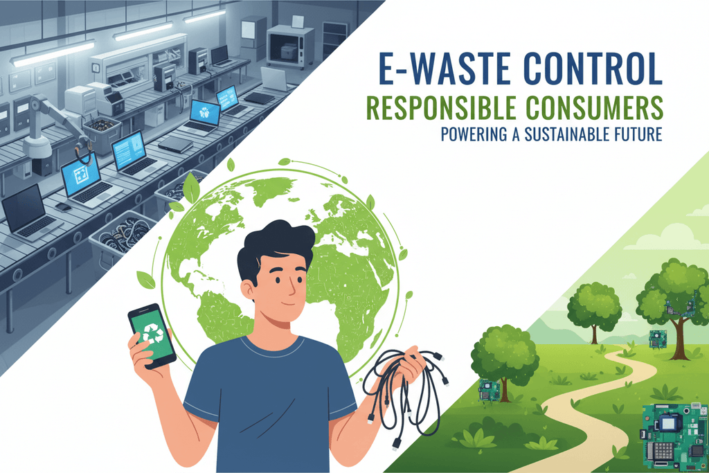E-Waste Control Starts With Responsible Consumers