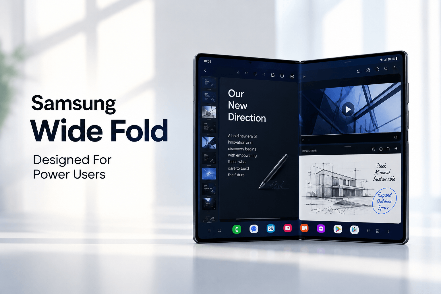 Samsung Wide Fold Designed For Power Users