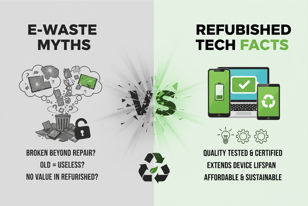 E-Waste Myths Broken By Refurbished Tech Facts