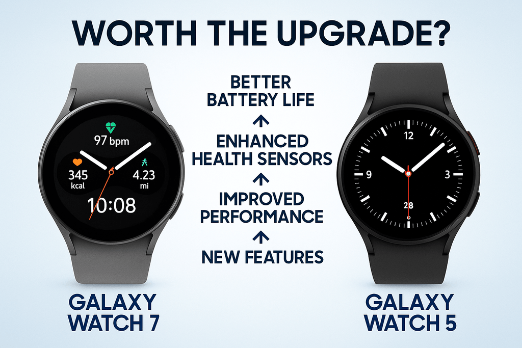Samsung Galaxy Watch 7 vs. Watch 5: Is It Worth the Upgrade?