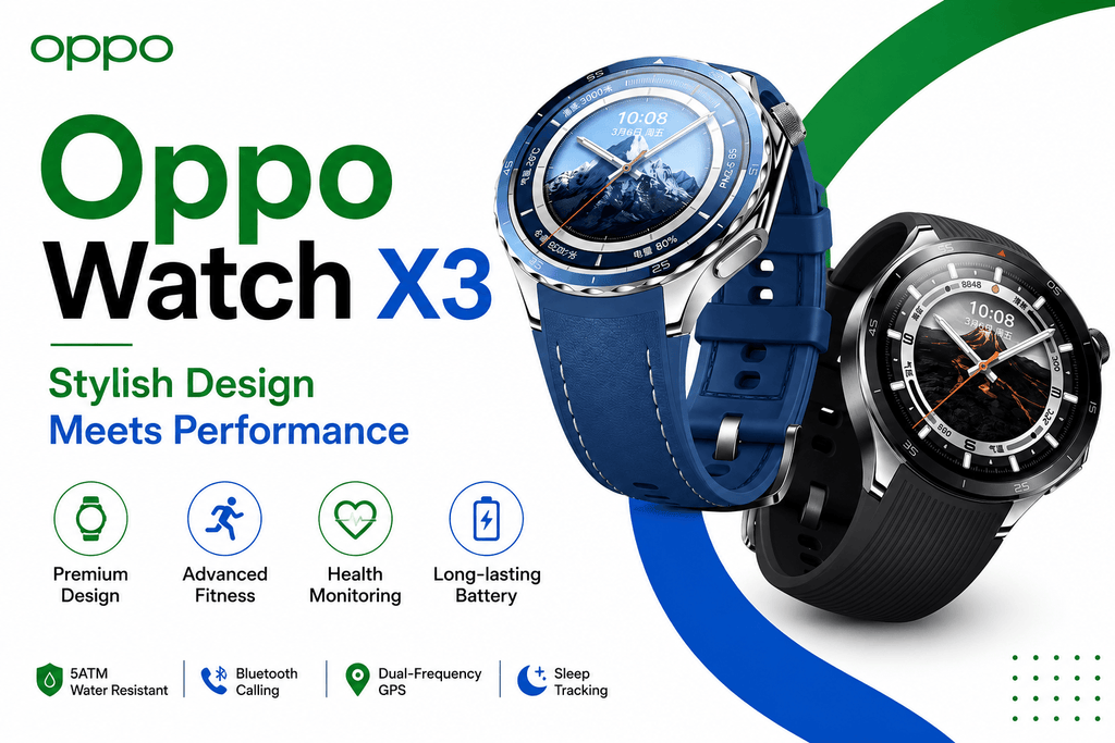 Oppo Watch X3 Stylish Design Meets Performance