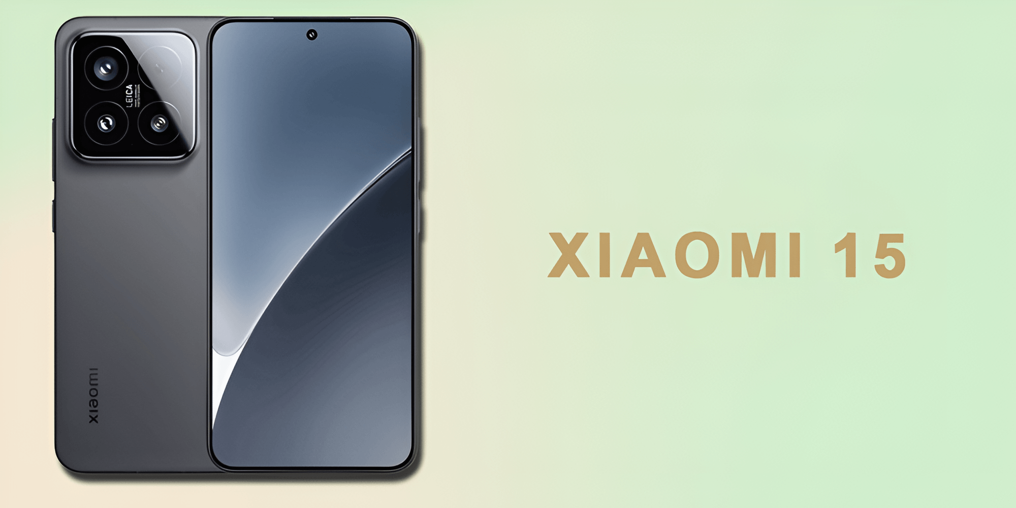 Xiaomi 15 sleek design feels premium and looks modern on any desk.