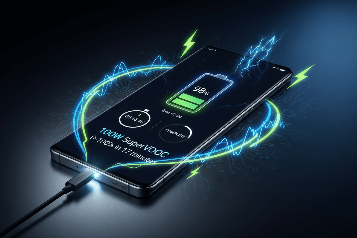 OnePlus 15T Battery Charging Speed Performance Tested Review