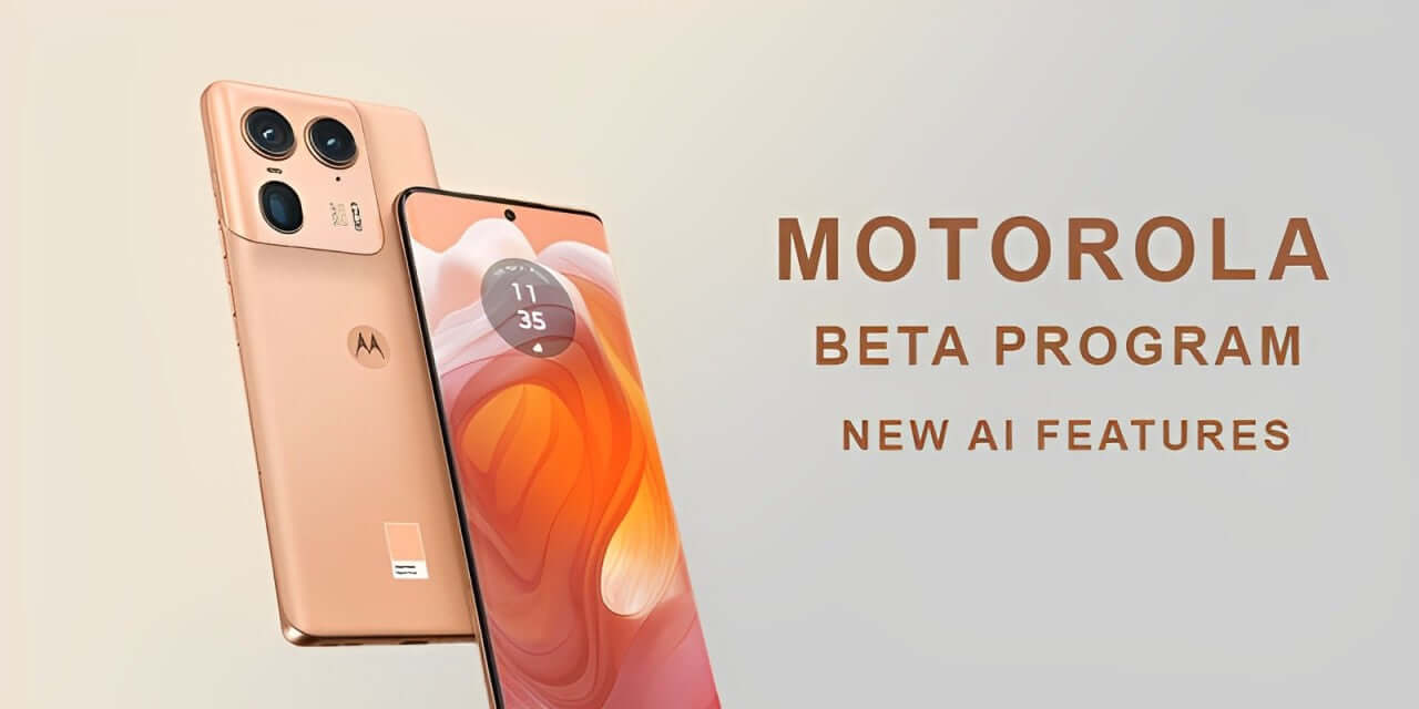 Motorola Announces Open Beta Program with New AI Features