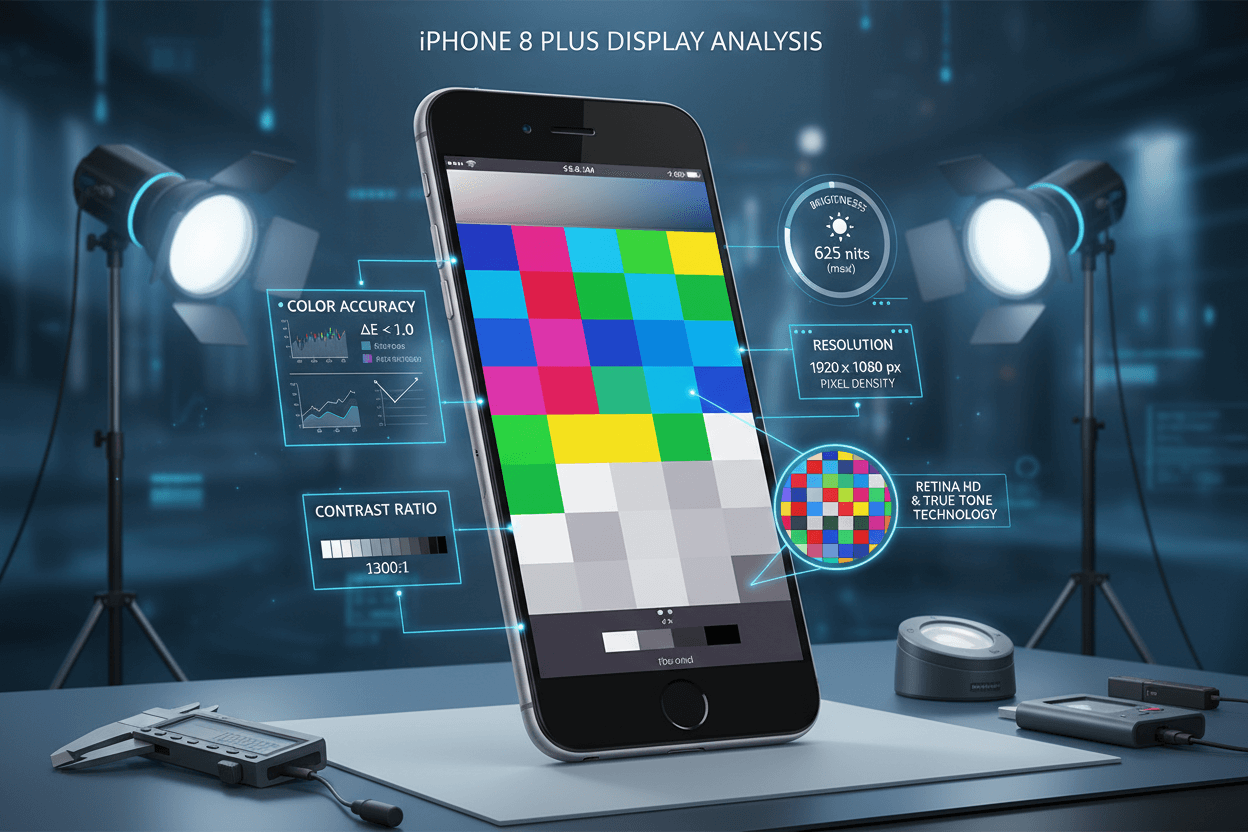 Apple iPhone 8 Plus Display Quality In-Depth Analysis