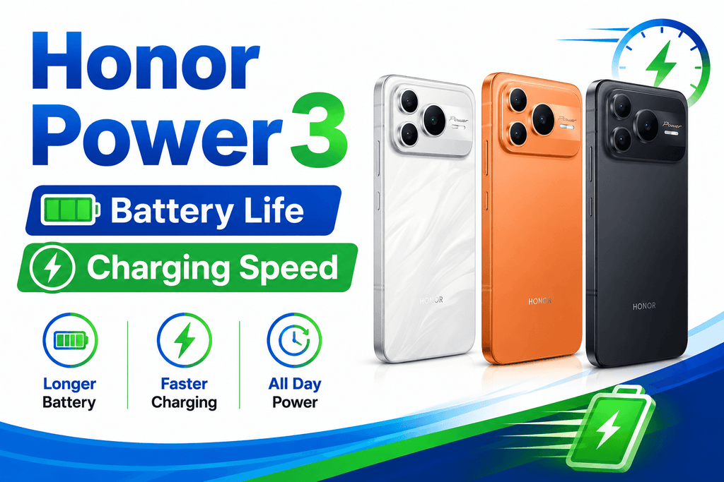 Honor Power3 Battery Life Charging Speed