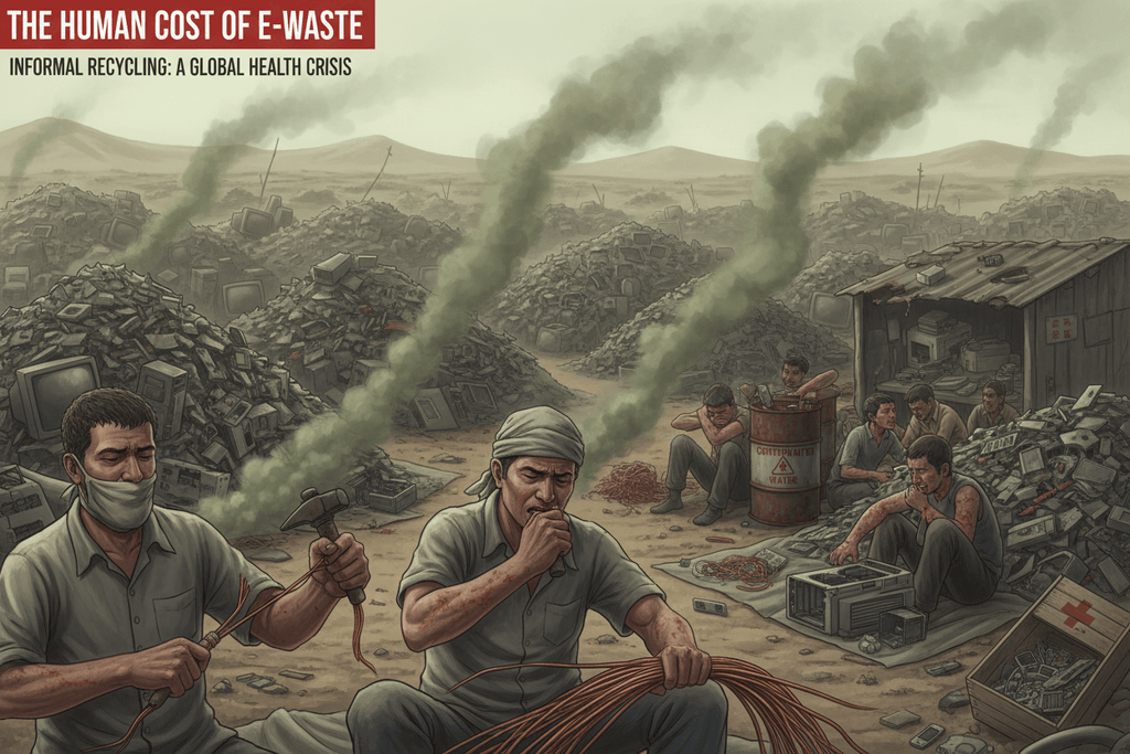 Recycling Sectors: How E-Waste Harms Informal Workers Daily Globally
