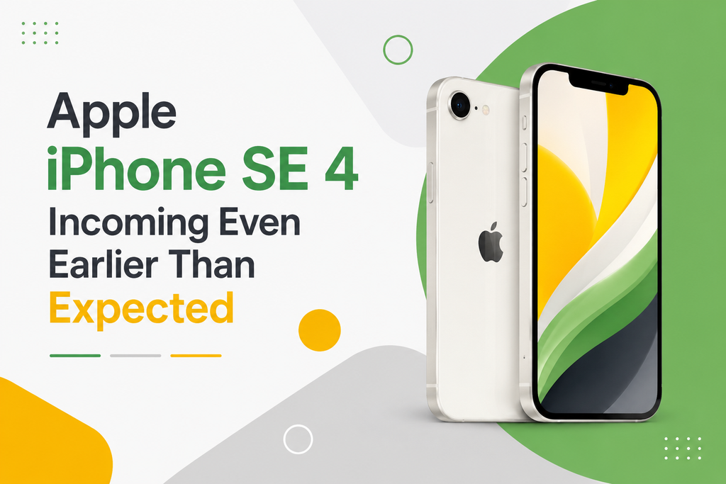 Apple iPhone SE 4 Incoming Even Earlier Than Expected