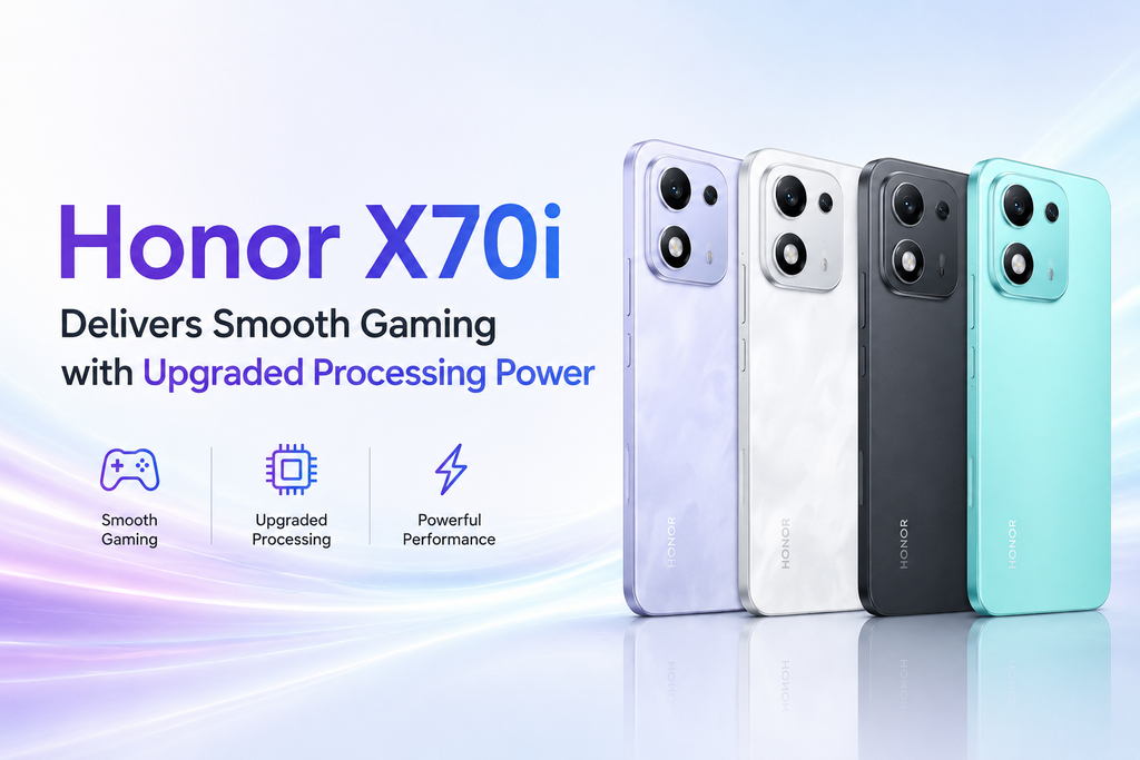 Honor X70i Delivers Smooth Gaming with Upgraded Processing Power