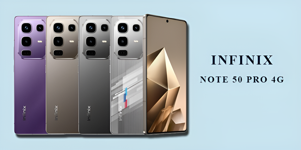Infinix Note 50 Pro 4G: Sleek, Strong, Seriously Fast Phone