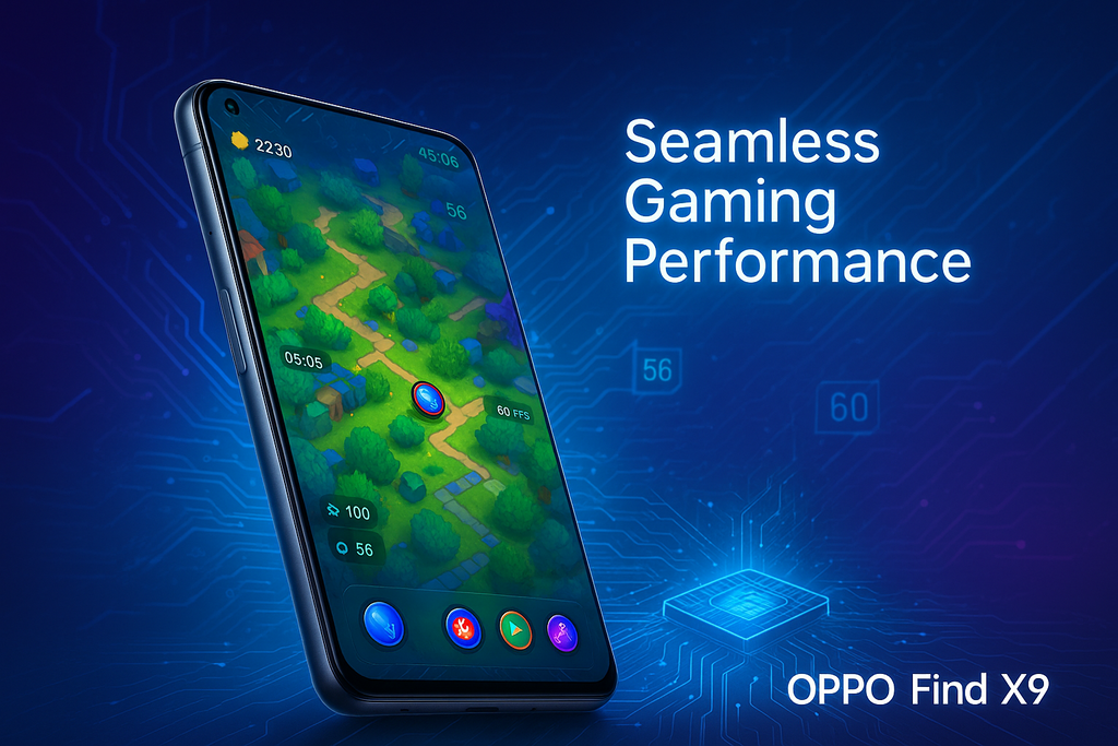 Enjoy seamless gaming performance using Oppo Find X9 series processor.