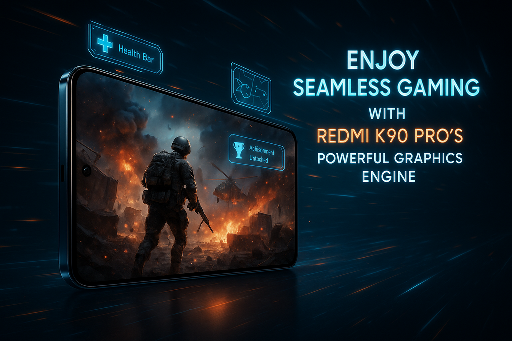 Enjoy Seamless Gaming with Redmi K90 Pro’s Powerful Graphics Engine