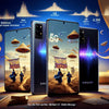 Samsung Galaxy M55 5G and M15 5G showcased in a vibrant design with advanced features and 5G connectivity.
