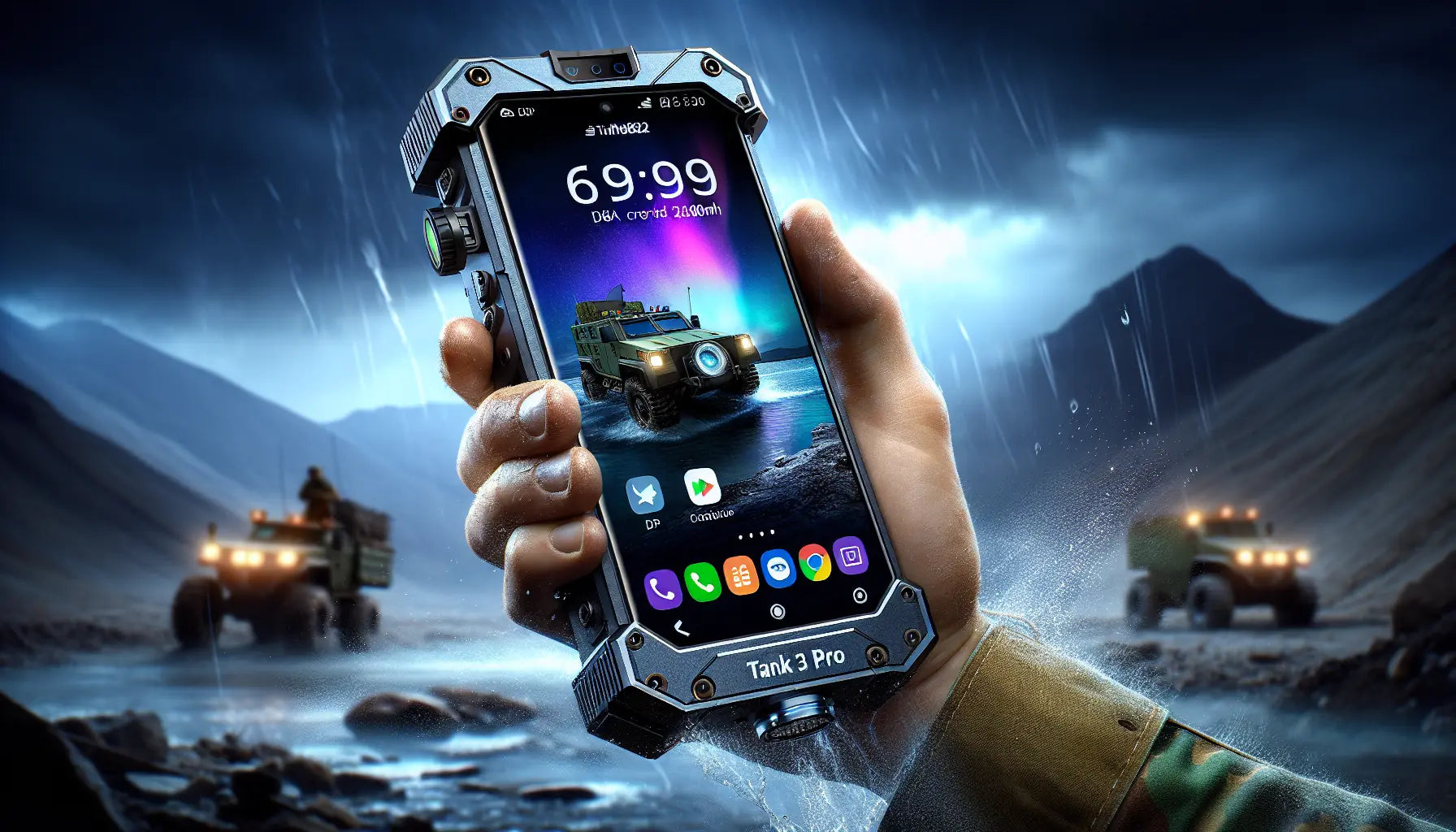 UNIHERTZ 8849 Tank 3 Pro 5G Rugged Smartphone - Review Full Specifications