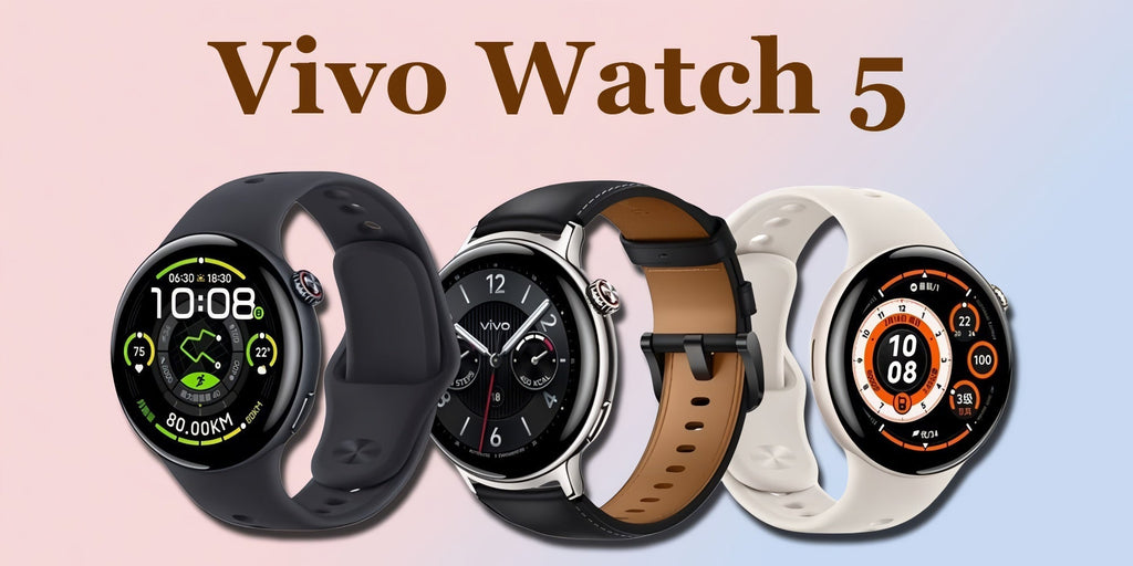 Vivo Watch 5 Tracks Health, Sleep, and Daily Steps Automatically