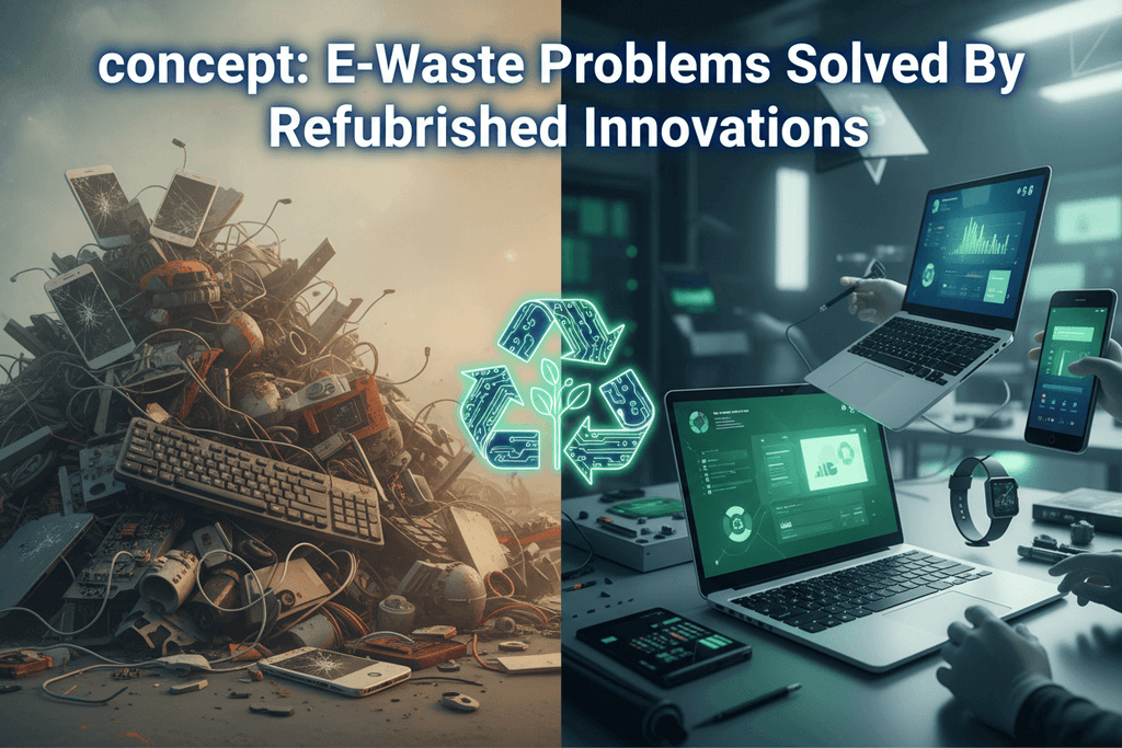 E-Waste Problems Solved By Refurbished Innovations