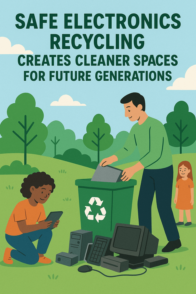Safe Electronics Recycling Creates Cleaner Spaces
