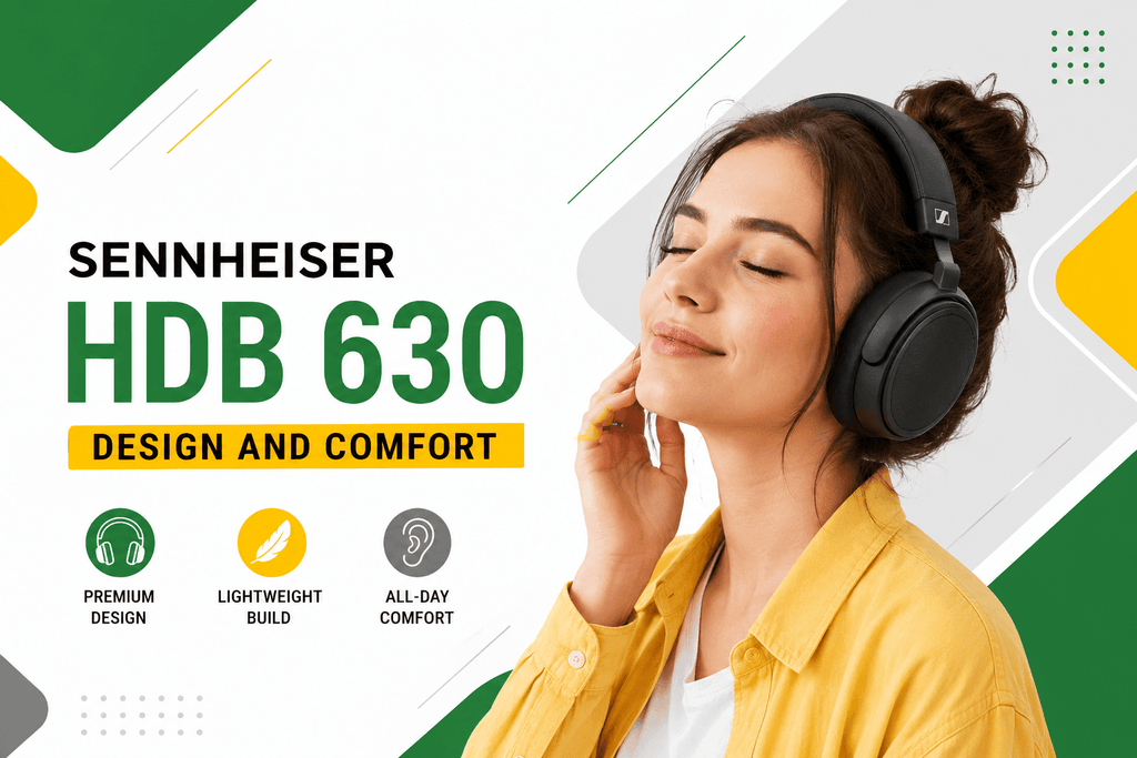 Sennheiser HDB 630 Design And Comfort