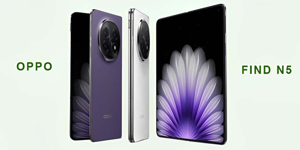 Oppo Teaser Reveals Find N5 Full Design and Confirm Colors and Specs