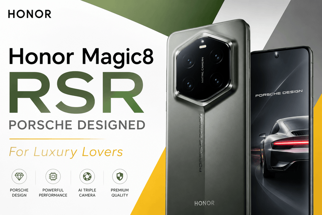 Honor Magic8 RSR Porsche Designed For Luxury Lovers
