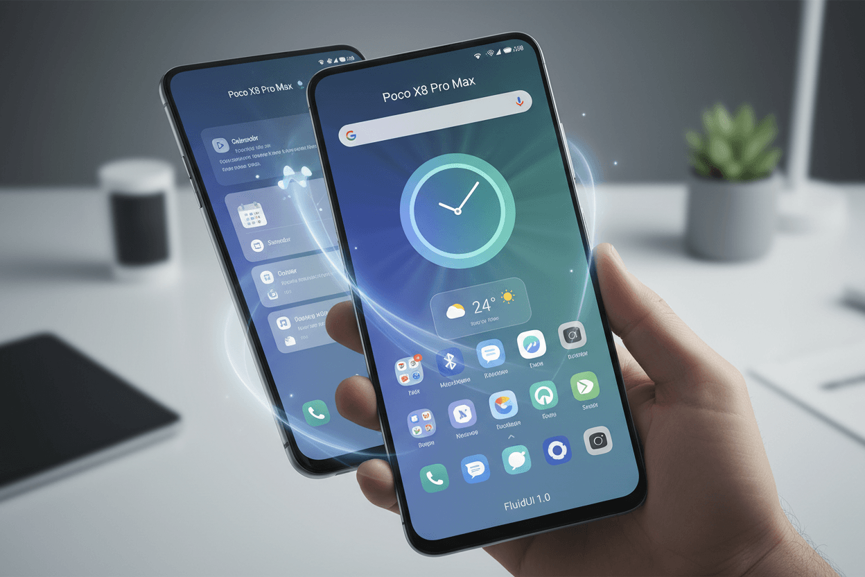 Poco X8 Pro Max Software Experience: Clean and Intuitive Performance