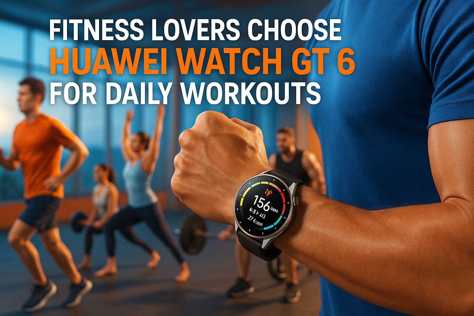 Fitness Lovers Choose Huawei Watch GT 6 for Daily Workouts
