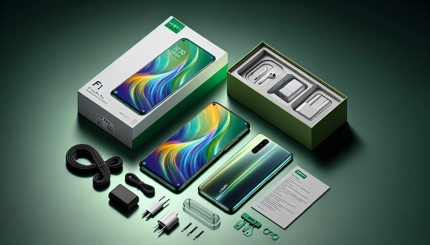 Unboxing and First Look: The Oppo F11 Pro 64GB 6GB RAM Aurora Green A2 Grade