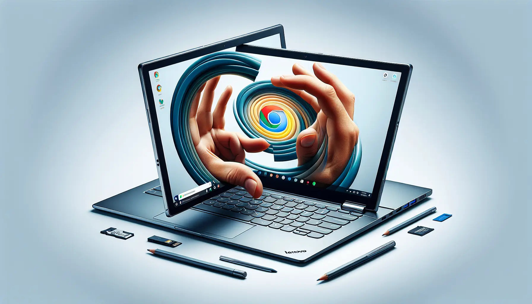 Discover the Lenovo 300e 11.6-Inch 2 In 1 Laptop: A Versatile Chromebook for All Your Needs